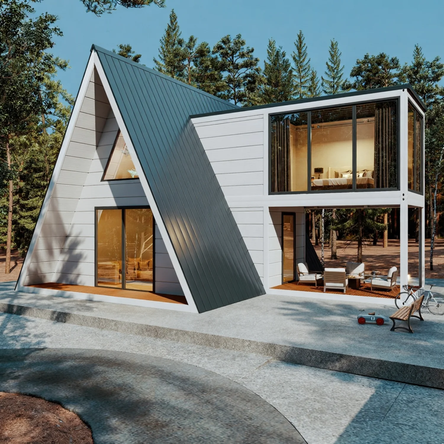 A-Frame Modern Home